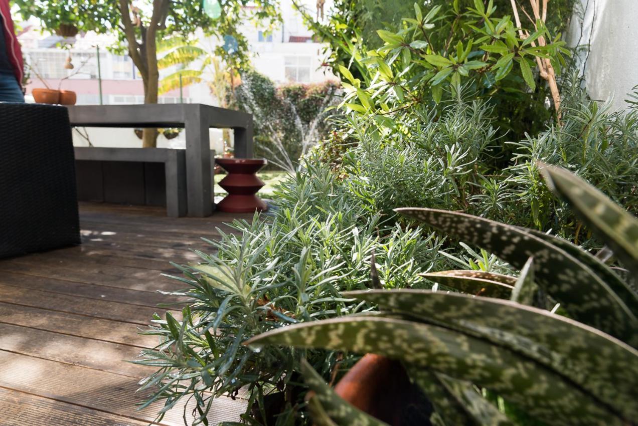 Ferienwohnung Flat With A Garden In Belem Lissabon Exterior foto